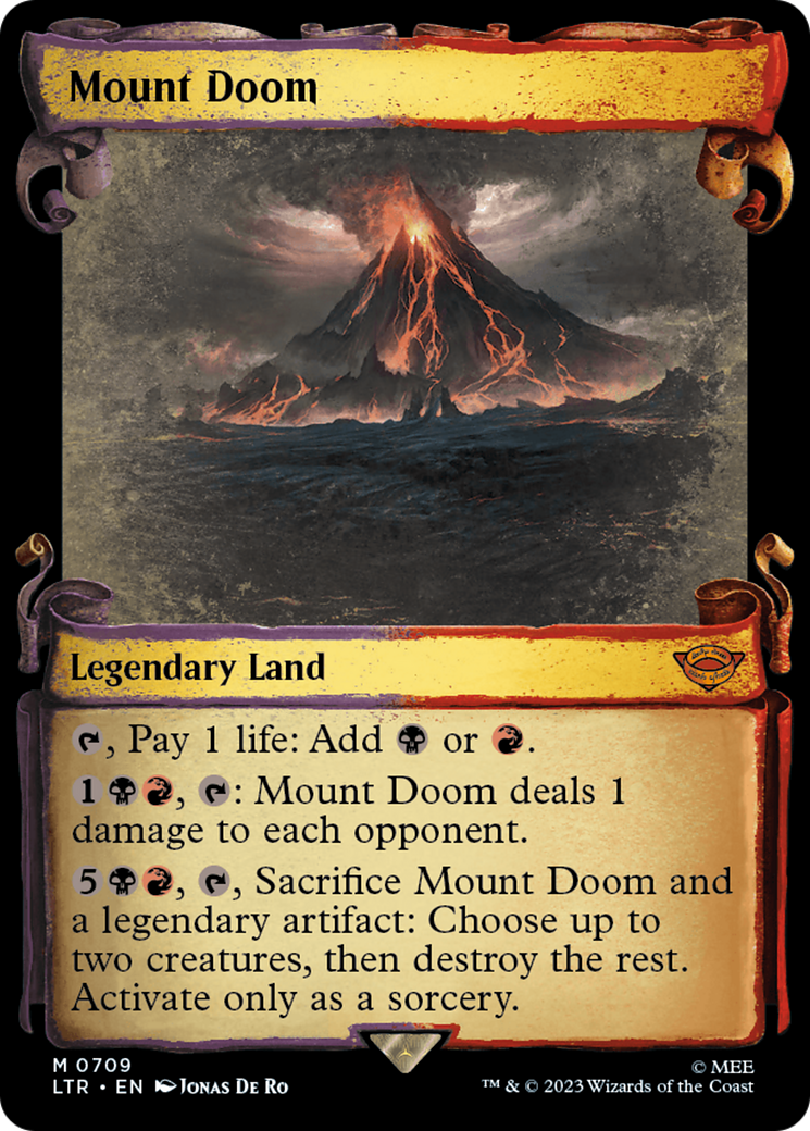 Mount Doom [The Lord of the Rings: Tales of Middle-Earth Showcase Scrolls] | Spectrum Games