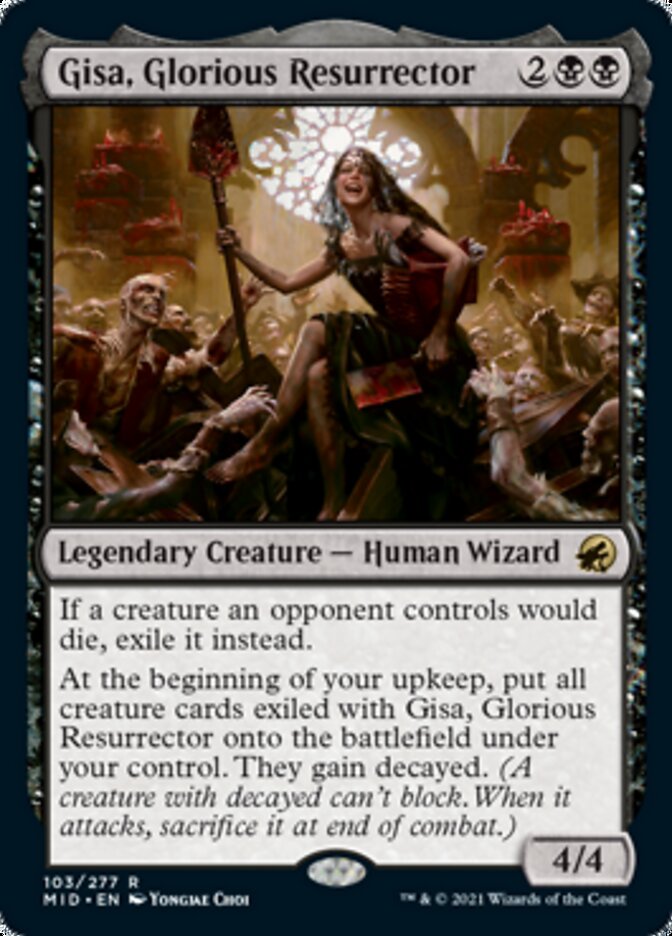 Gisa, Glorious Resurrector [Innistrad: Midnight Hunt] | Spectrum Games