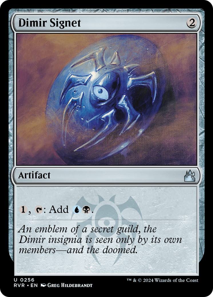 Dimir Signet [Ravnica Remastered] | Spectrum Games