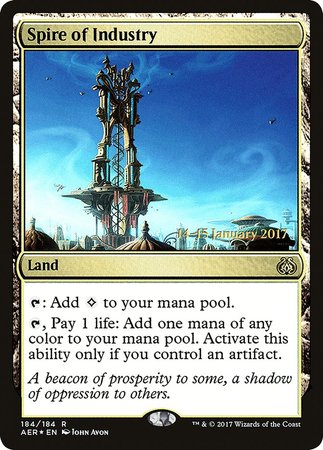 Spire of Industry [Aether Revolt Promos] | Spectrum Games