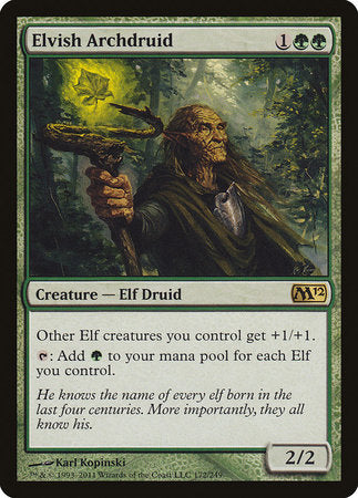 Elvish Archdruid [Magic 2012] | Spectrum Games