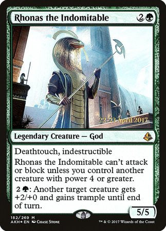 Rhonas the Indomitable [Amonkhet Promos] | Spectrum Games