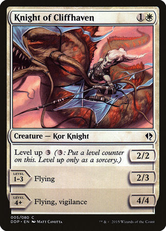 Knight of Cliffhaven [Duel Decks: Zendikar vs. Eldrazi] | Spectrum Games