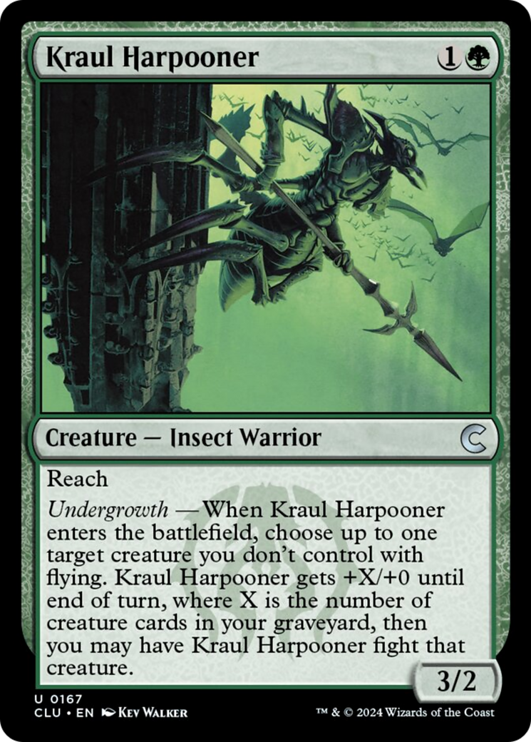 Kraul Harpooner [Ravnica: Clue Edition] | Spectrum Games