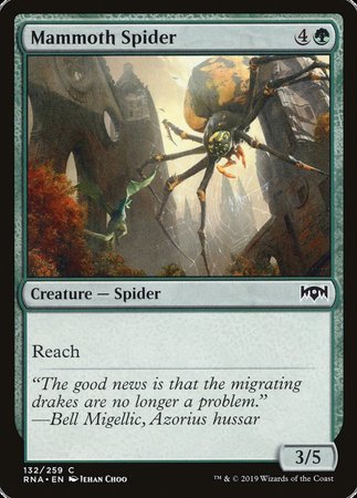 Mammoth Spider [Ravnica Allegiance] | Spectrum Games