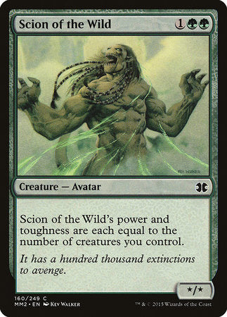 Scion of the Wild [Modern Masters 2015] | Spectrum Games