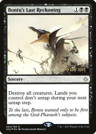 Bontu's Last Reckoning [Hour of Devastation Promos] | Spectrum Games