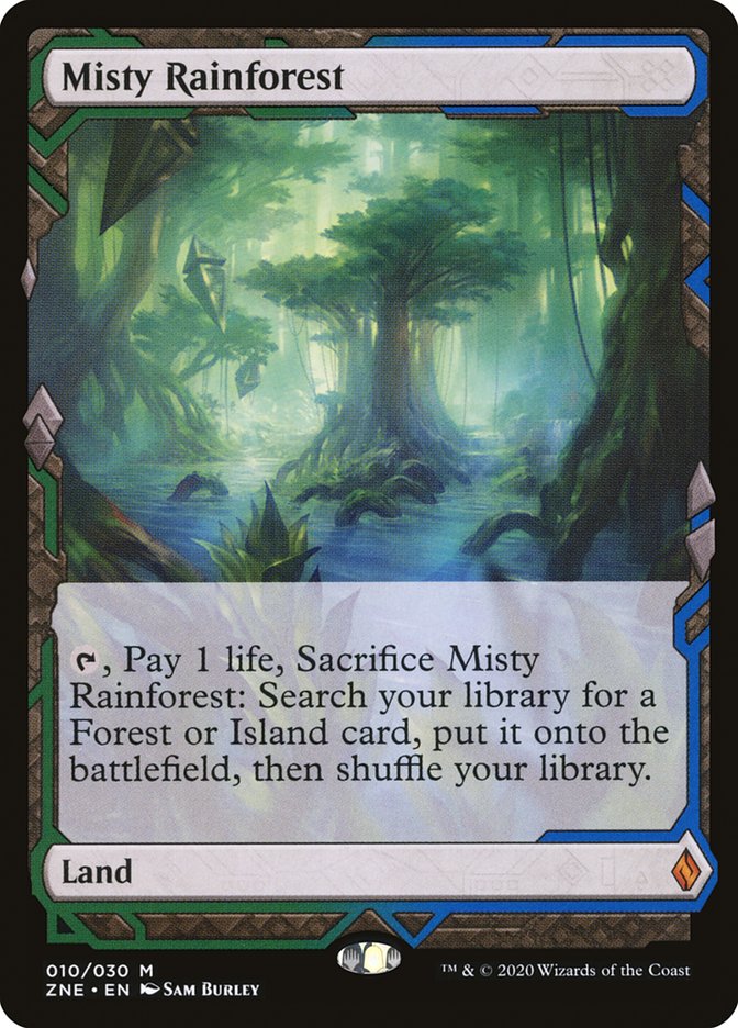 Misty Rainforest [Zendikar Rising Expeditions] | Spectrum Games