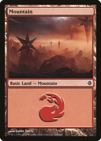 Mountain (242) [Rise of the Eldrazi] | Spectrum Games