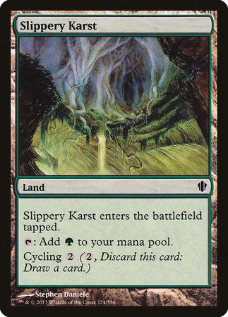 Slippery Karst [Commander 2013] | Spectrum Games