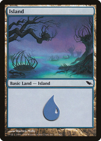 Island (287) [Shadowmoor] | Spectrum Games