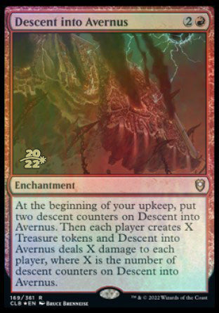 Descent into Avernus [Commander Legends: Battle for Baldur's Gate Prerelease Promos] | Spectrum Games