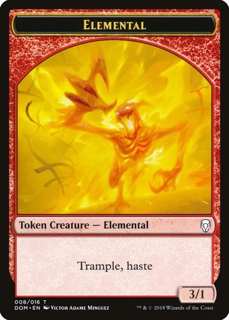 Elemental Token [Dominaria Tokens] | Spectrum Games