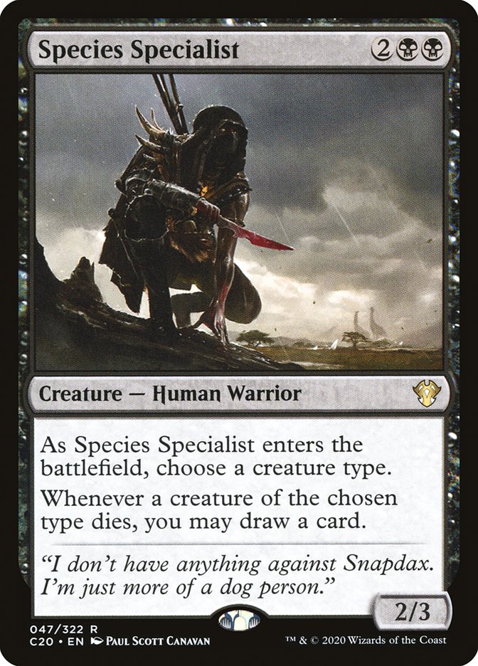 Species Specialist [Commander 2020] | Spectrum Games