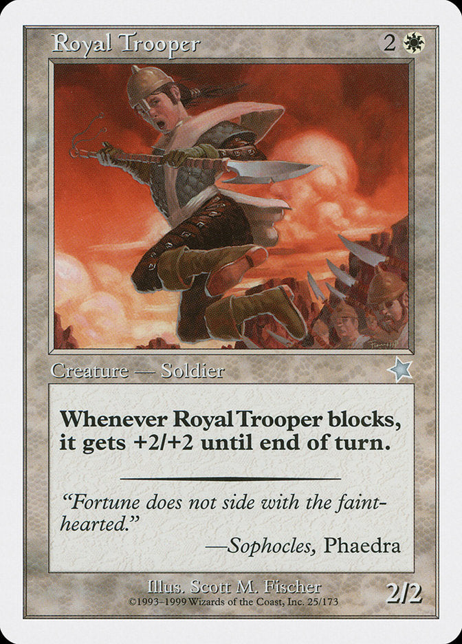 Royal Trooper [Starter 1999] | Spectrum Games