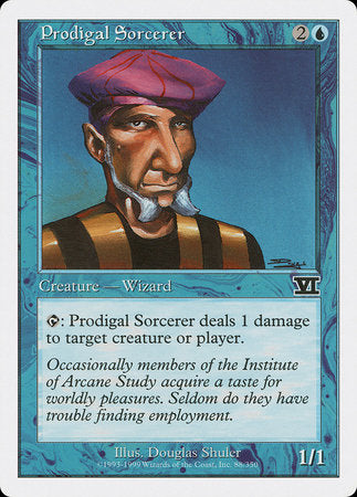 Prodigal Sorcerer [Classic Sixth Edition] | Spectrum Games