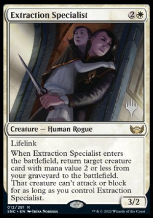 Extraction Specialist (Promo Pack) [Streets of New Capenna Promos] | Spectrum Games