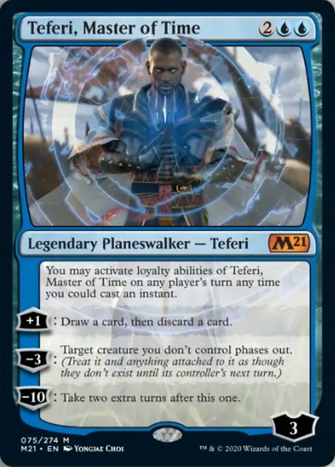 Teferi, Master of Time [Core Set 2021] | Spectrum Games