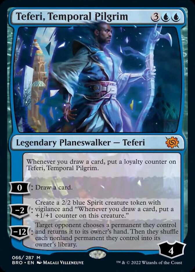 Teferi, Temporal Pilgrim [The Brothers' War] | Spectrum Games