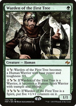 Warden of the First Tree [Fate Reforged Promos] | Spectrum Games
