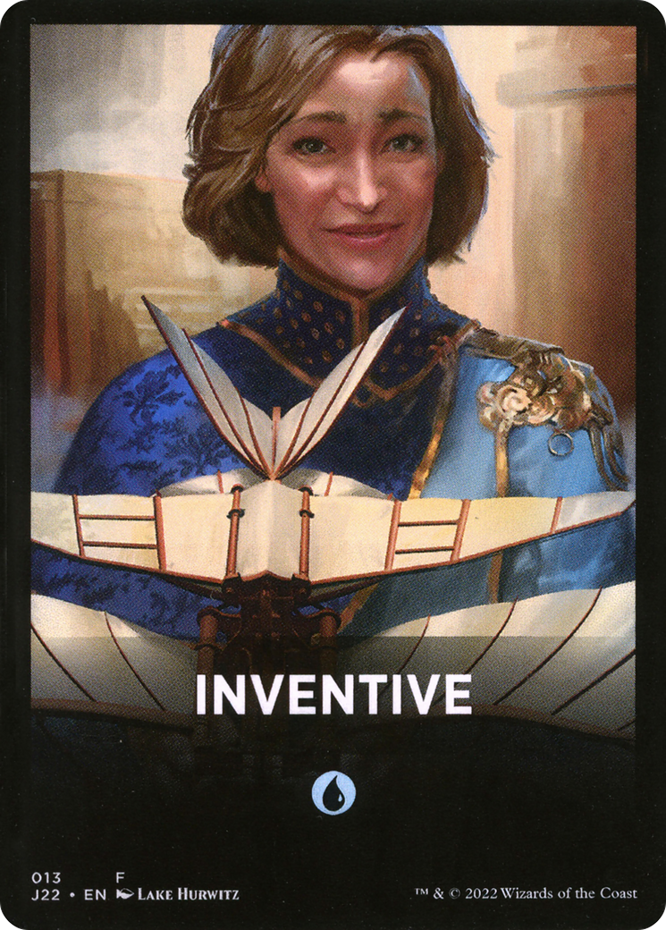 Inventive Theme Card [Jumpstart 2022 Front Cards] | Spectrum Games