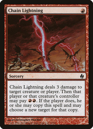 Chain Lightning [Premium Deck Series: Fire and Lightning] | Spectrum Games