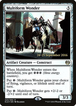 Multiform Wonder [Kaladesh Promos] | Spectrum Games