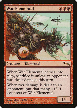 War Elemental [Mirrodin] | Spectrum Games