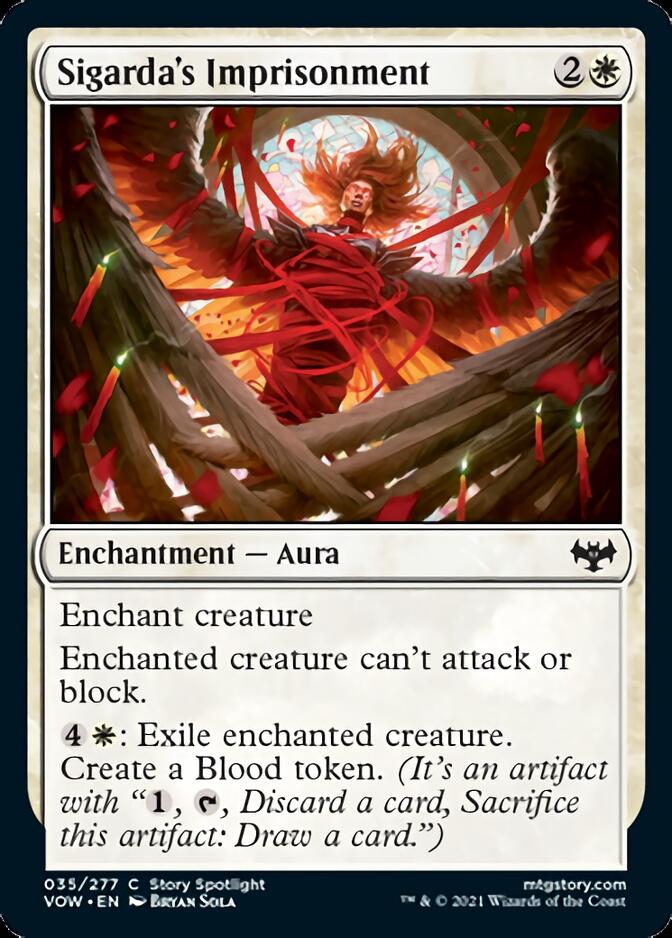 Sigarda's Imprisonment [Innistrad: Crimson Vow] | Spectrum Games