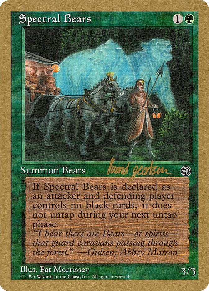 Spectral Bears (Svend Geertsen) [World Championship Decks 1997] | Spectrum Games