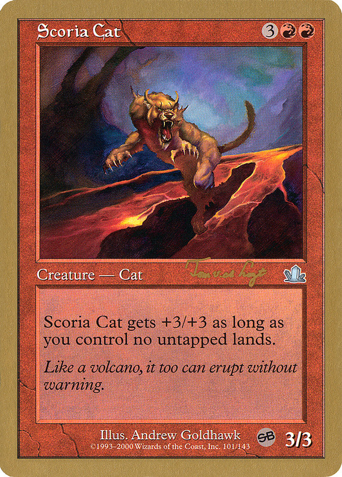 Scoria Cat (Tom van de Logt) (SB) [World Championship Decks 2001] | Spectrum Games