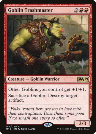 Goblin Trashmaster [Core Set 2019 Promos] | Spectrum Games