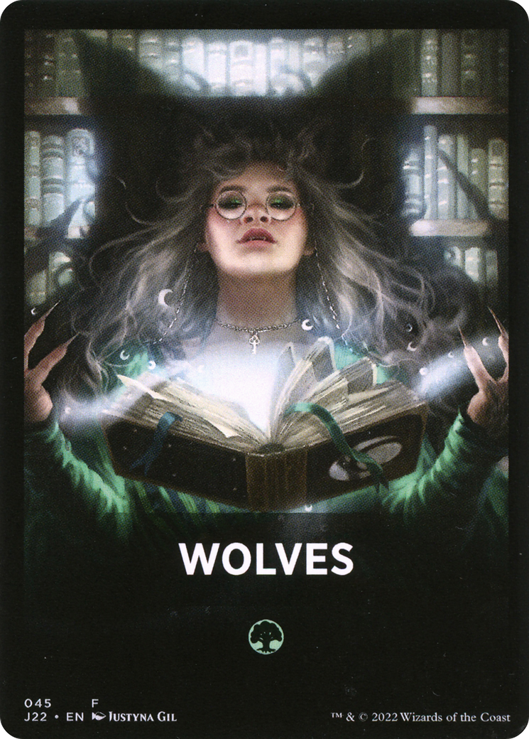 Wolves Theme Card [Jumpstart 2022 Front Cards] | Spectrum Games