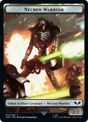 Necron Warrior // Insect Double-Sided (Surge Foil) [Warhammer 40,000 Tokens] | Spectrum Games