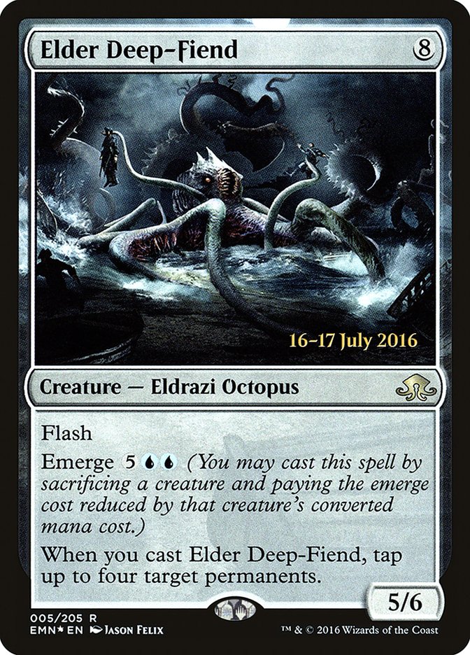 Elder Deep-Fiend  [Eldritch Moon Prerelease Promos] | Spectrum Games