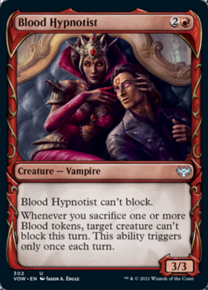 Blood Hypnotist (Showcase Fang Frame) [Innistrad: Crimson Vow] | Spectrum Games