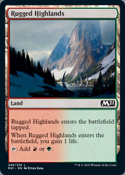 Rugged Highlands [Core Set 2021] | Spectrum Games