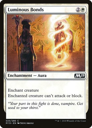 Luminous Bonds [Core Set 2019] | Spectrum Games