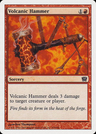 Volcanic Hammer [Ninth Edition] | Spectrum Games