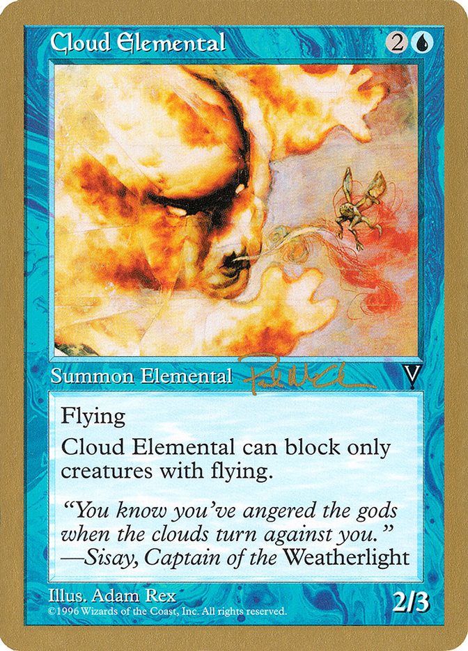 Cloud Elemental (Paul McCabe) [World Championship Decks 1997] | Spectrum Games