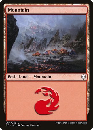 Mountain (264) [Dominaria] | Spectrum Games