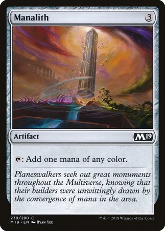 Manalith [Core Set 2019] | Spectrum Games