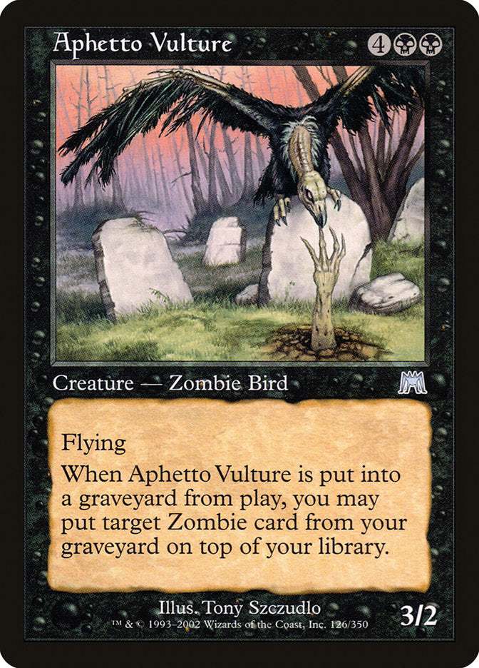 Aphetto Vulture [Onslaught] | Spectrum Games
