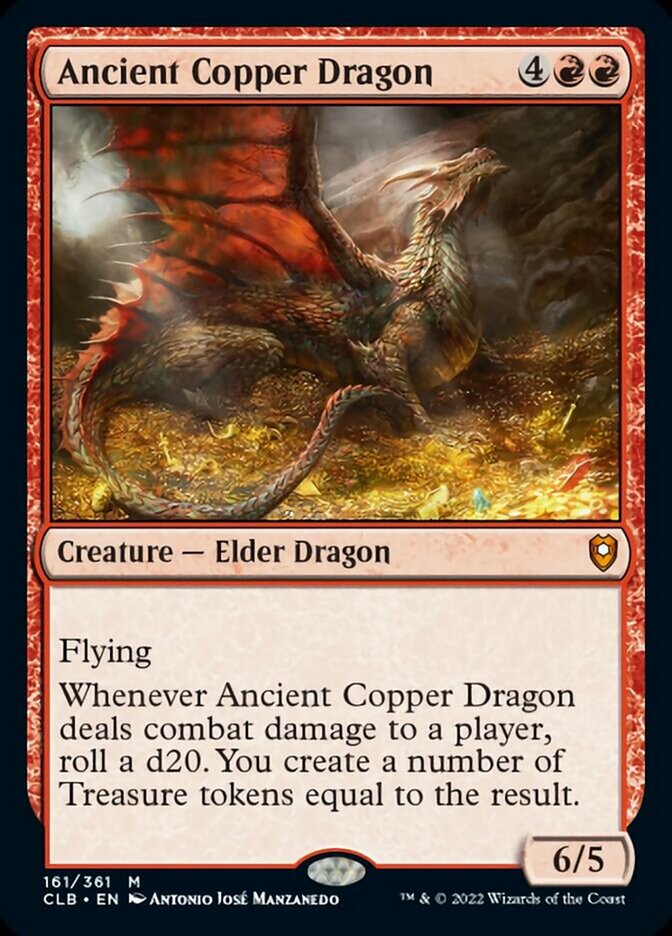 Ancient Copper Dragon [Commander Legends: Battle for Baldur's Gate] | Spectrum Games