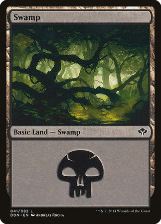 Swamp (41) [Duel Decks: Speed vs. Cunning] | Spectrum Games