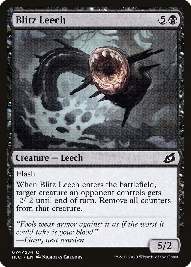 Blitz Leech [Ikoria: Lair of Behemoths] | Spectrum Games