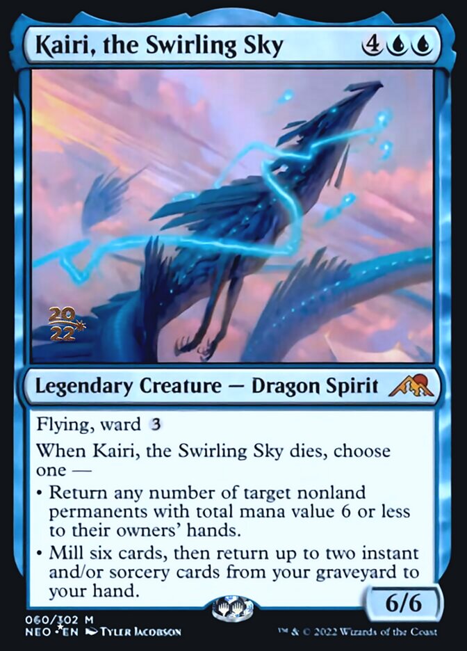 Kairi, the Swirling Sky [Kamigawa: Neon Dynasty Prerelease Promos] | Spectrum Games