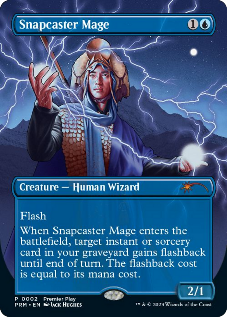 Snapcaster Mage (Borderless Alternate Art) [Regional Championship Qualifiers 2023] | Spectrum Games