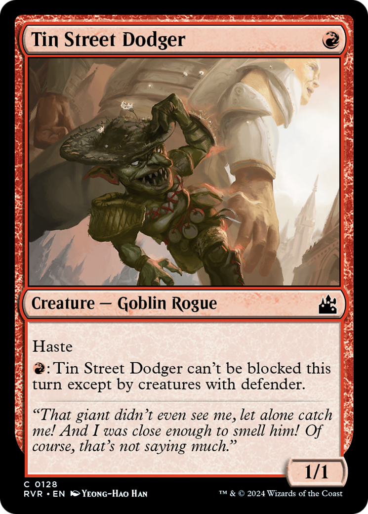 Tin Street Dodger [Ravnica Remastered] | Spectrum Games