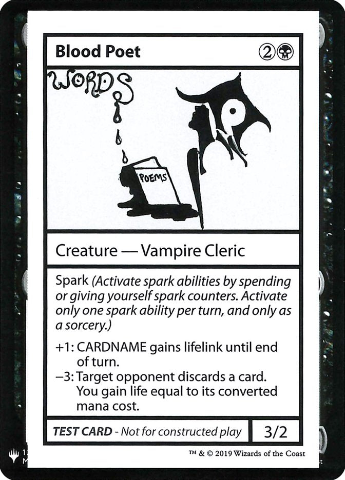 Blood Poet [Mystery Booster Playtest Cards] | Spectrum Games